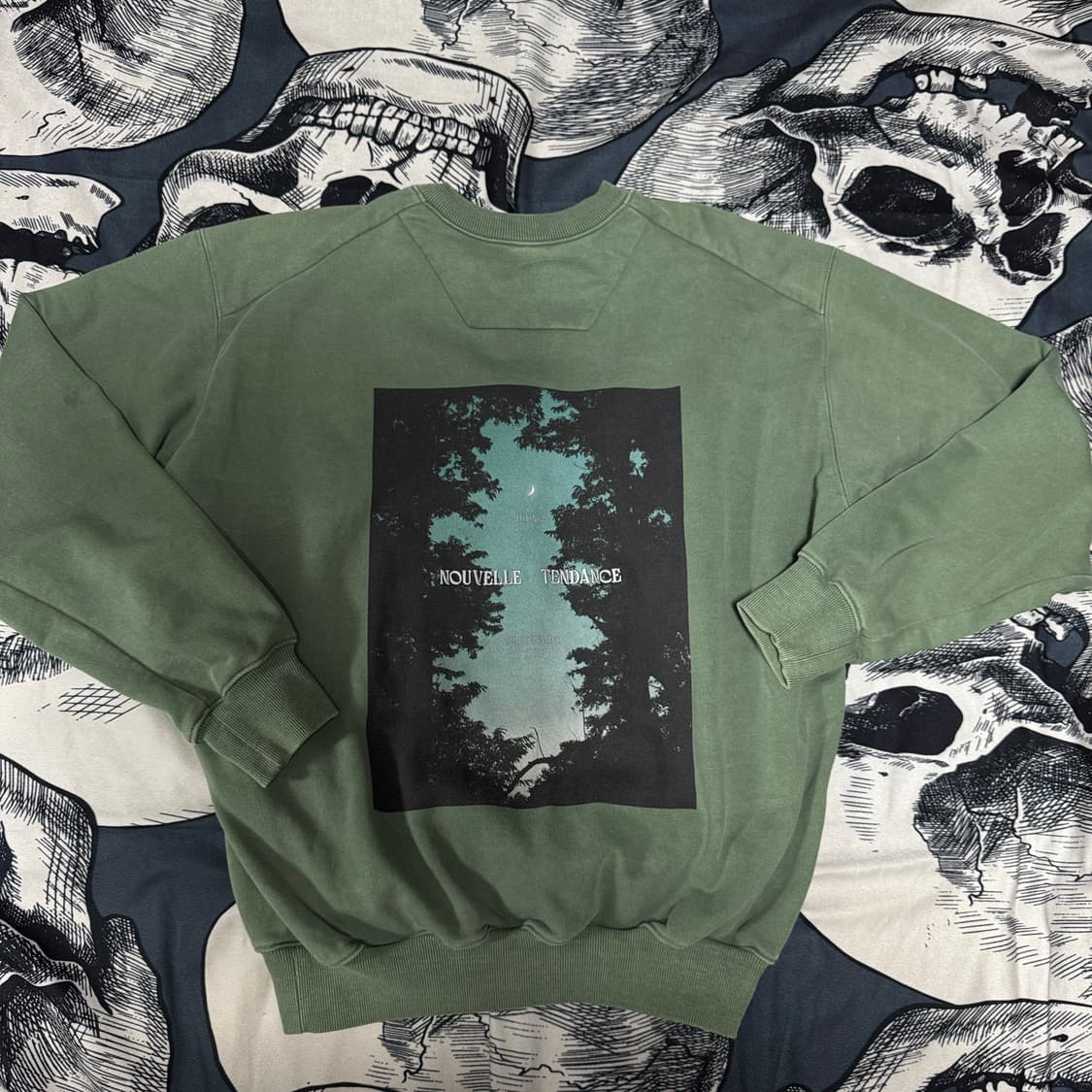 준지 피그먼트 맨투맨 36 사이즈 상품이미지5