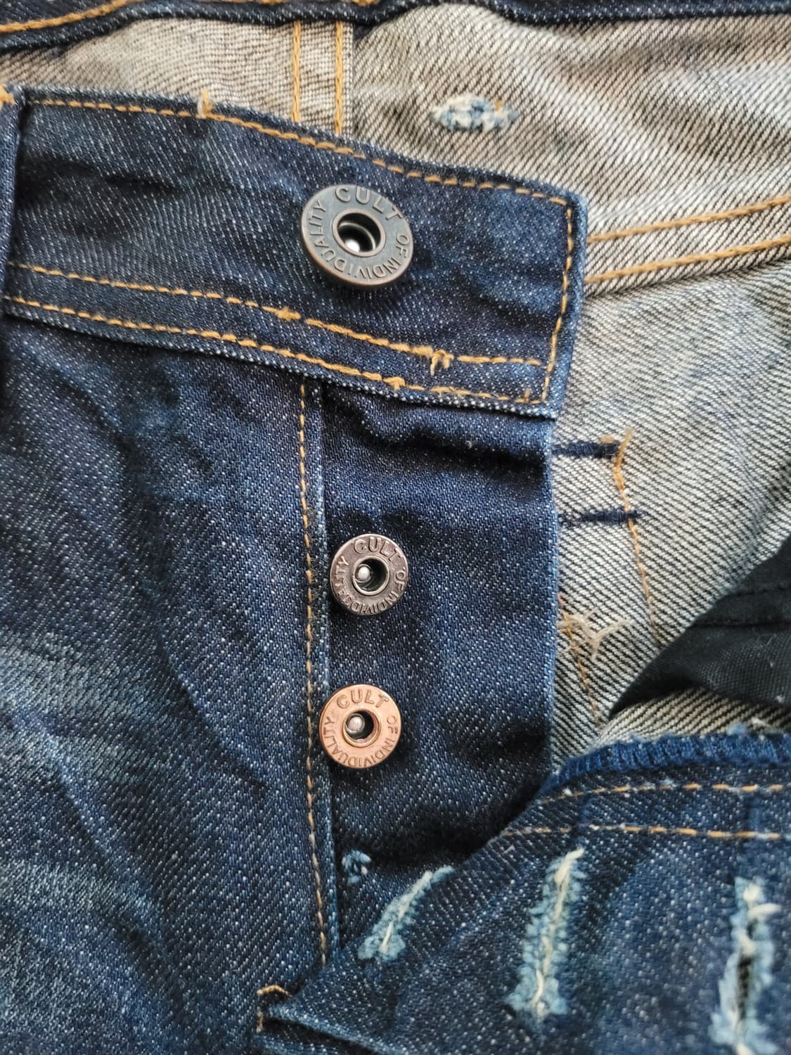 컬트 오브 인디비듀얼리티 COI 재패니즈 셀비지 릴렉스드 데님 29-30 상품이미지6