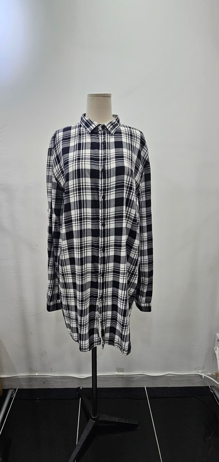 자라(ZARA MAN) 슬림핏 체크무늬 셔츠L 상품이미지3