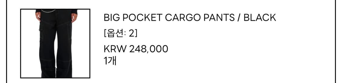 세릭 Big pocket cargo pant 상품이미지3