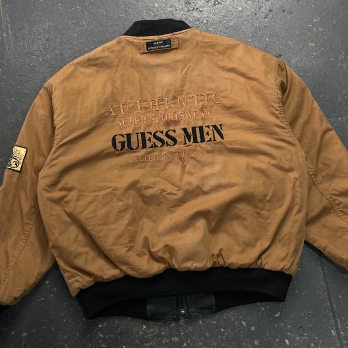 100 게스 90s 리버시블 웨스턴 봄버 자켓  상품이미지7