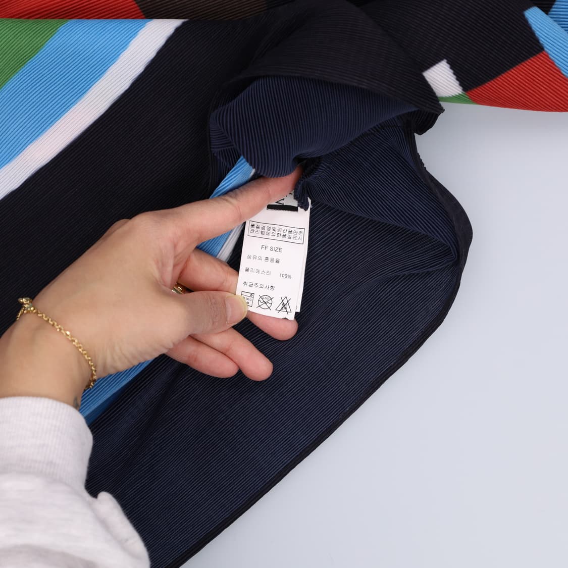 FF 플라라 플리츠 블라우스 티셔츠 0417H1 상품이미지4