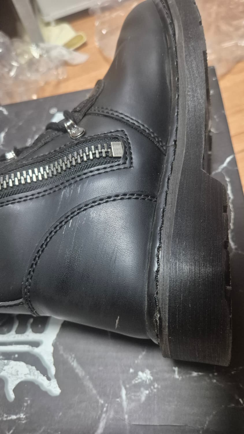 [데모니아] 볼트265 4버클 컴뱃부츠 US8 (상태/하) 상품이미지7