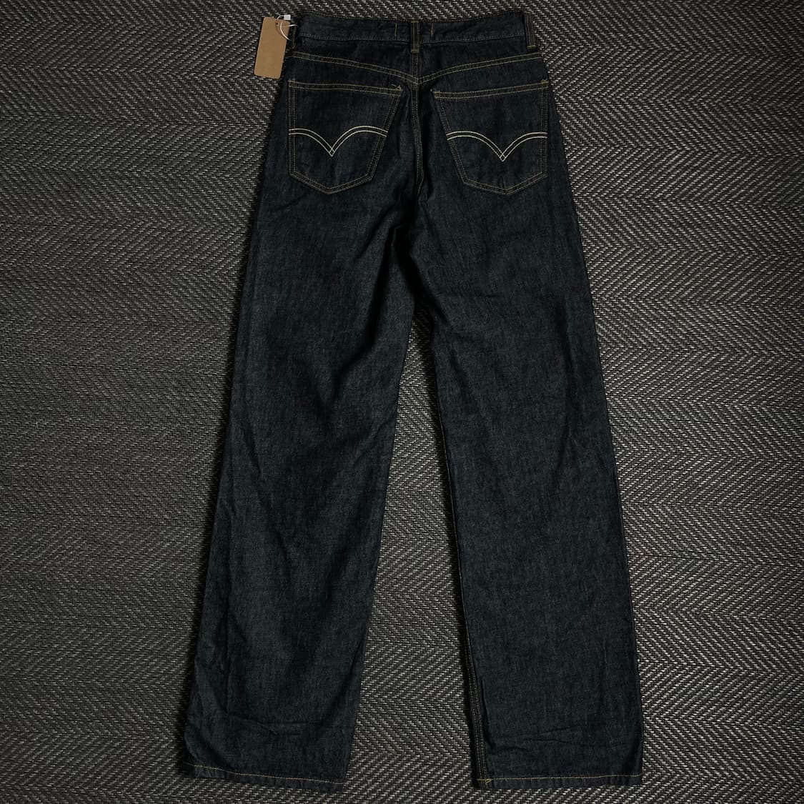 Hake 스트레이트 핏 인디고 데님 팬츠o 4816 상품이미지5