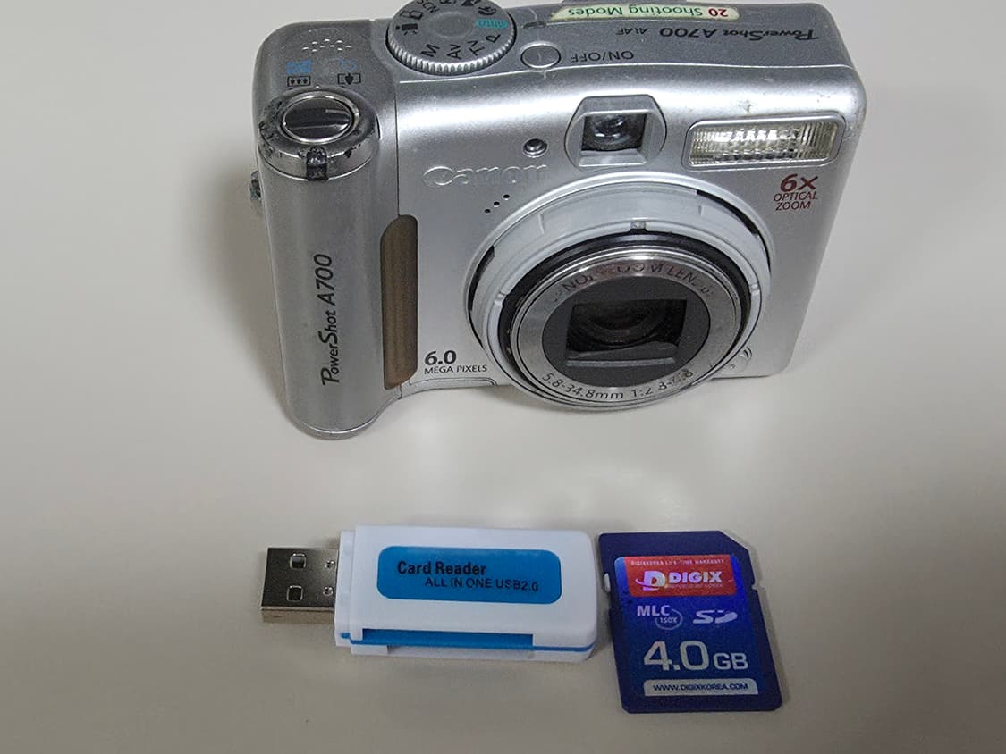 캐논 파워샷 A700 빈티지 레트로 디지털카메라 상품이미지8