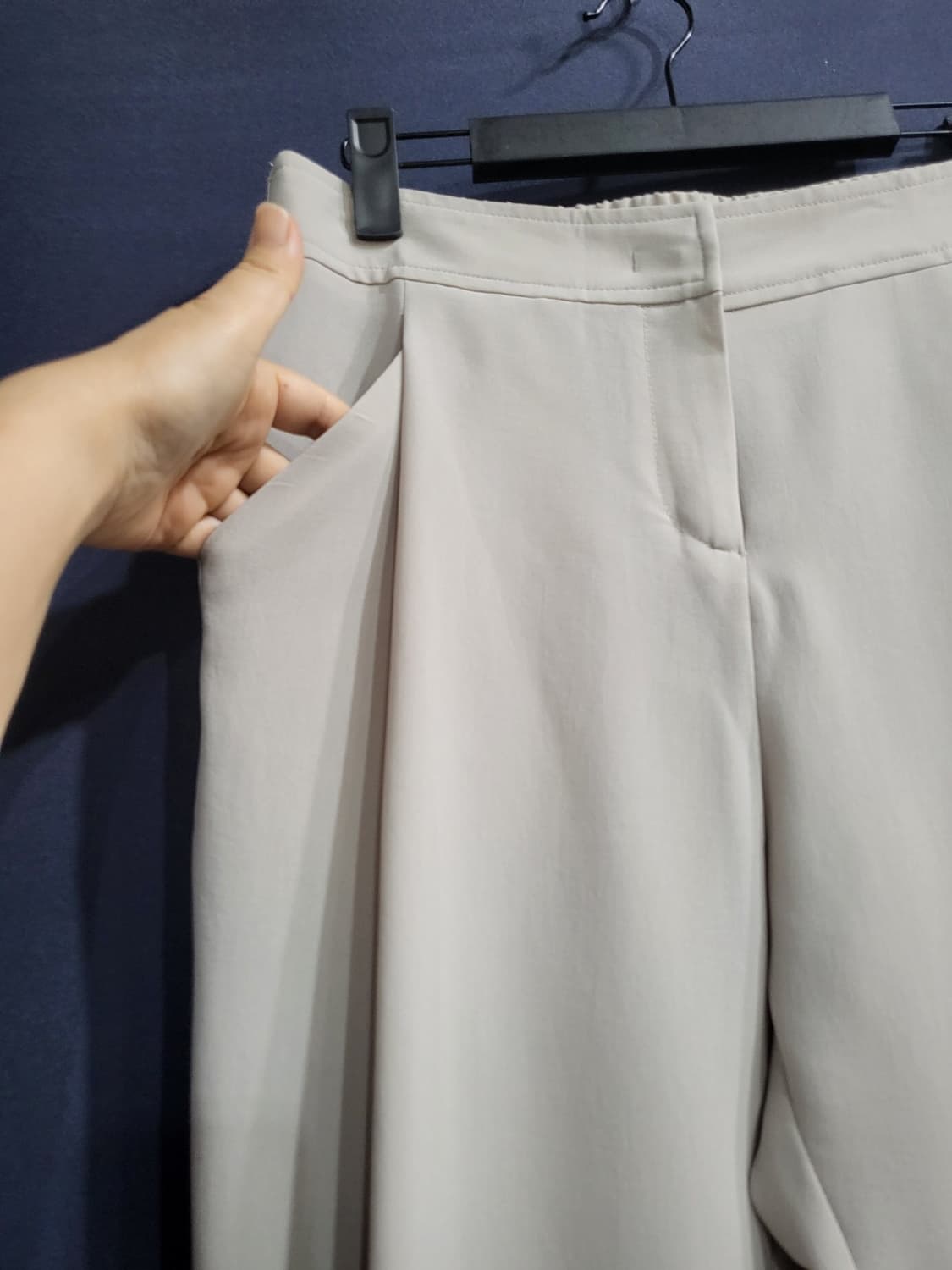 앤클라인 핀턱 밴딩 팬츠 상품이미지2