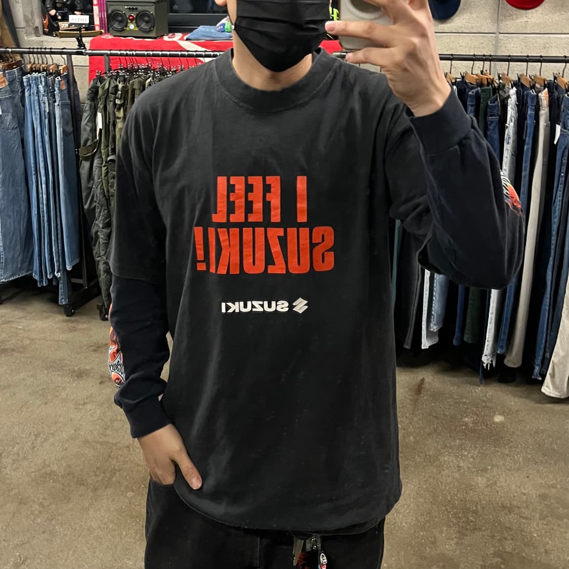 빈티지 스즈키 티셔츠 (105) 상품이미지5