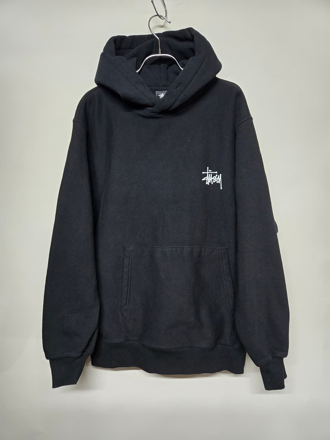 스투시 블랙 후드티 M 상품이미지1