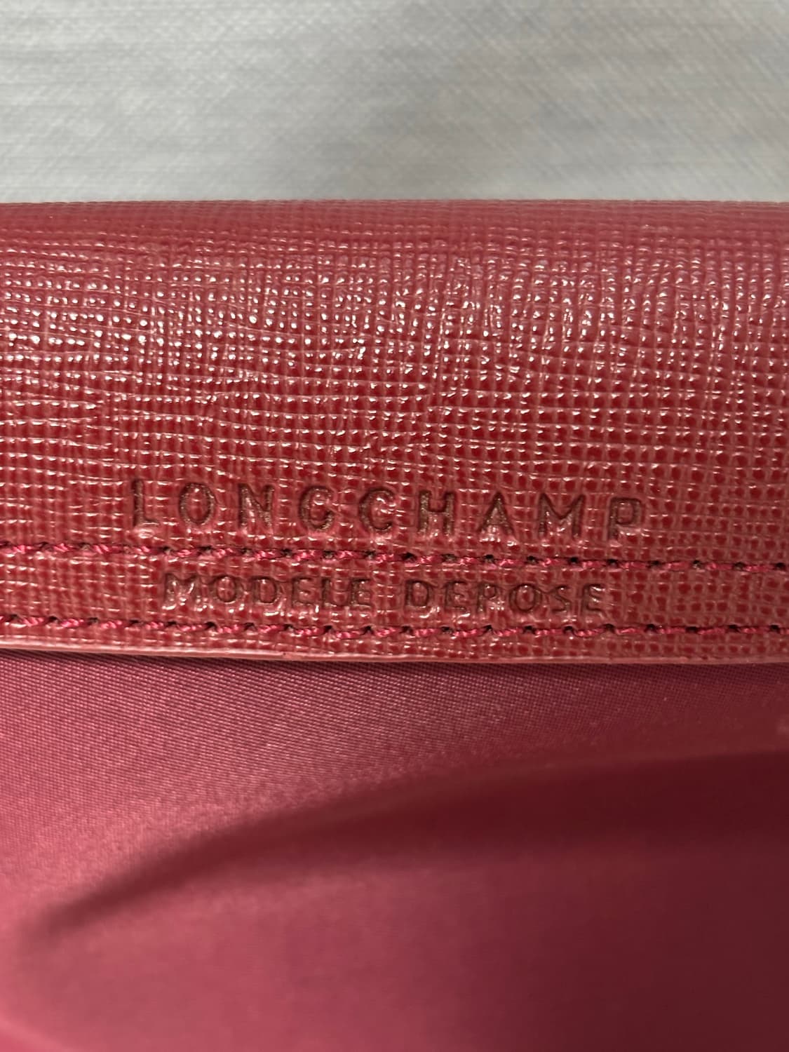 ❤️ 롱샴 레 플리아쥬 레드 토트 상품이미지2