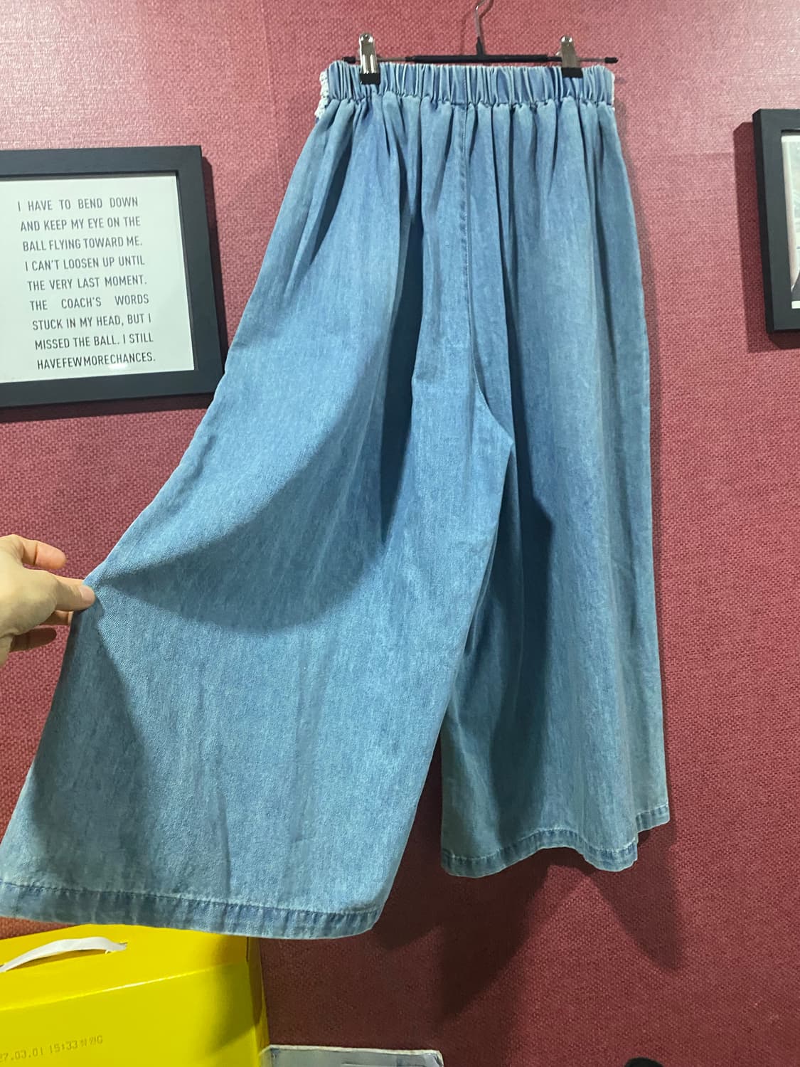 CELINE st 데님 와이드 팬츠 상품이미지5