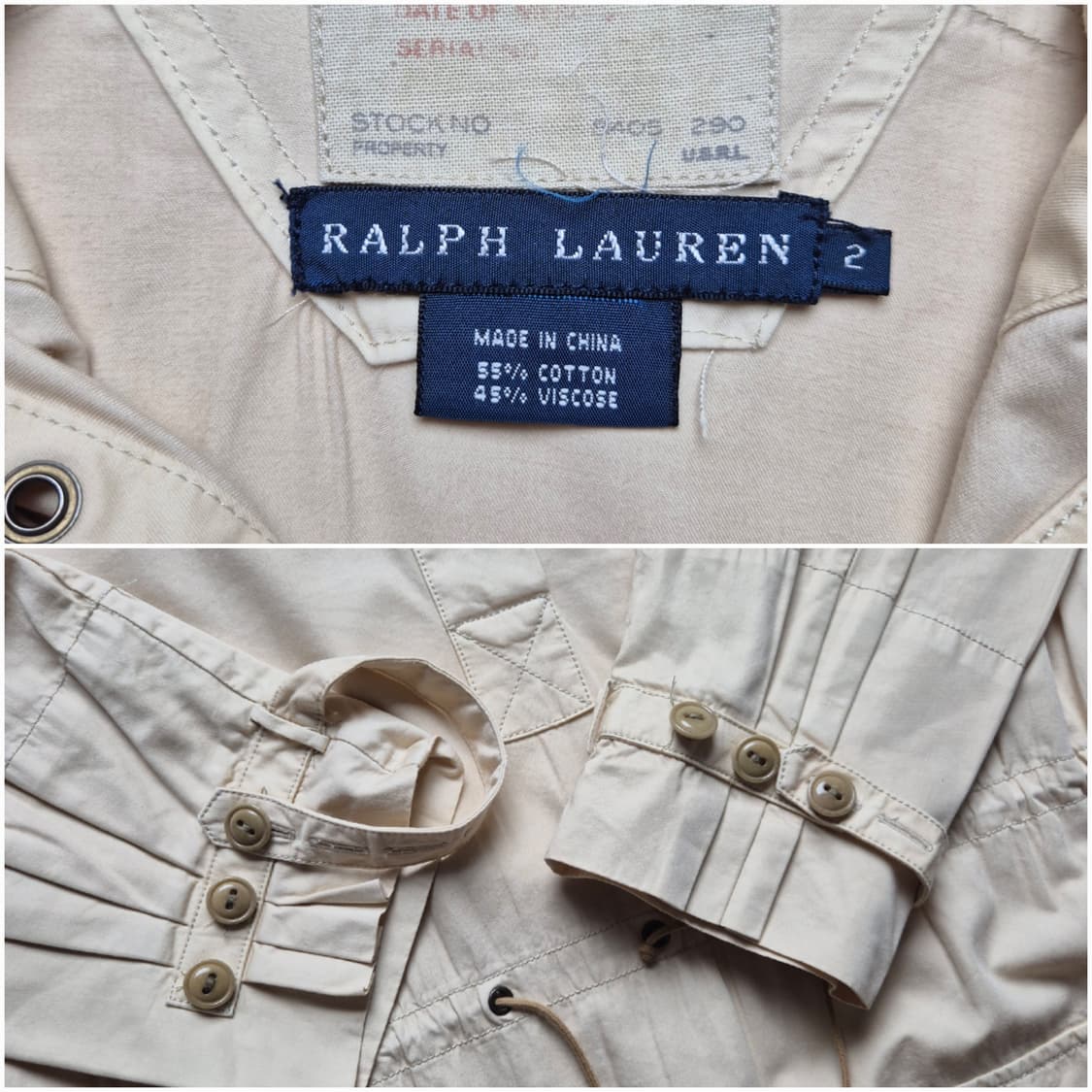 [2] 폴로 랄프로렌 사파리 셔츠원피스 상품이미지8