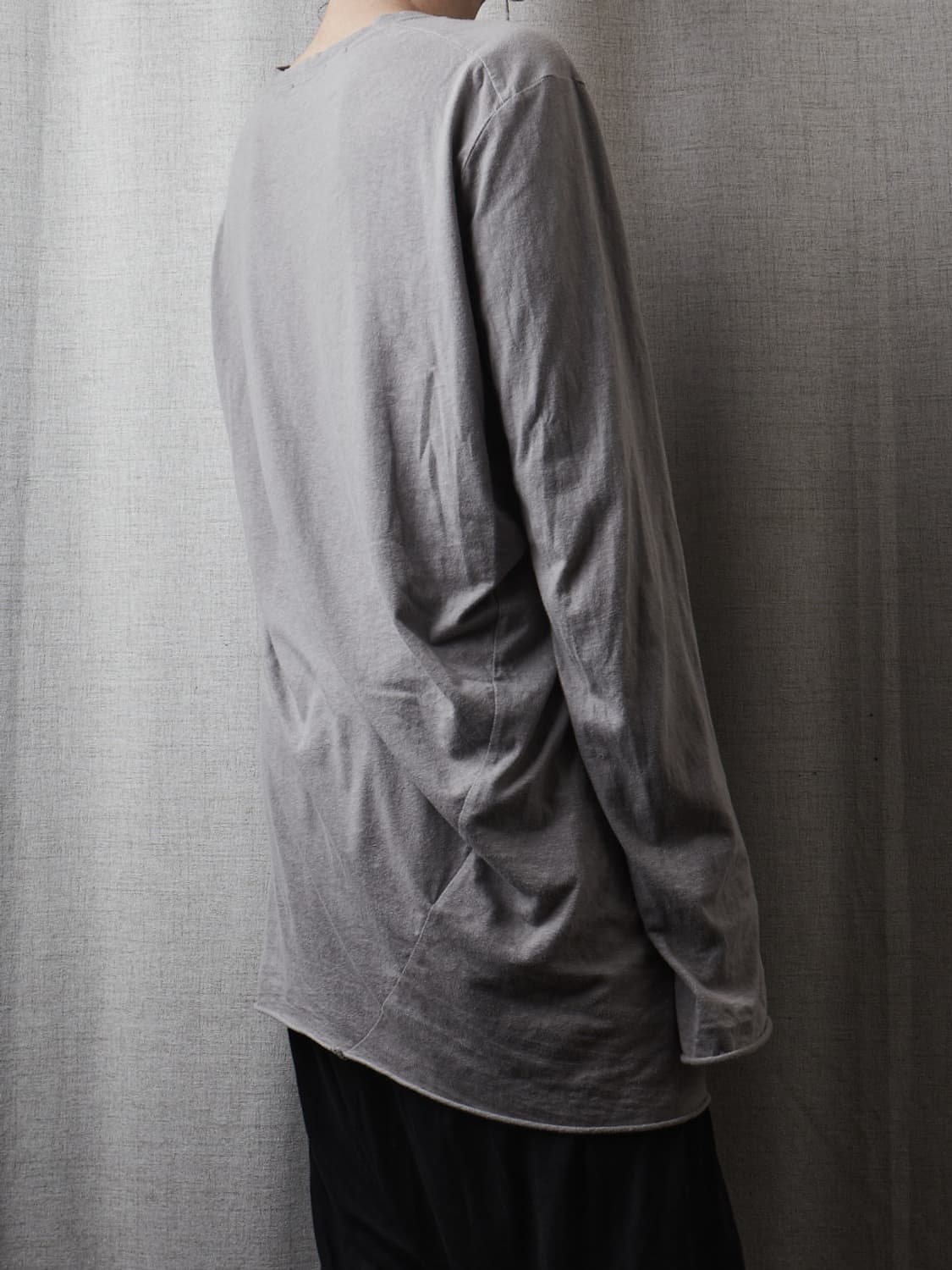 Julius 비대칭 드레이프 티셔츠 상품이미지8