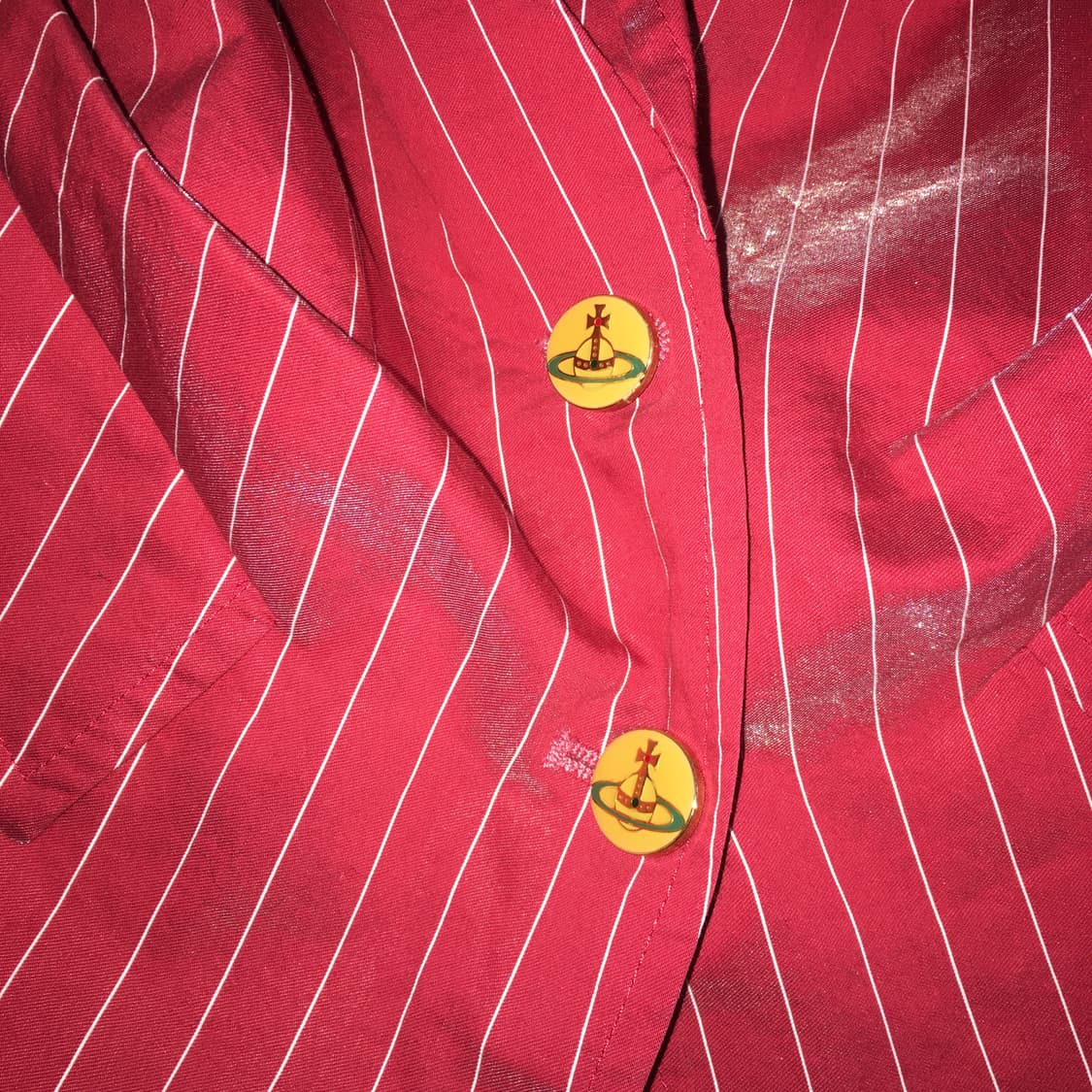 Vivienne Westwood 레드 스트라이프 자켓 상품이미지9