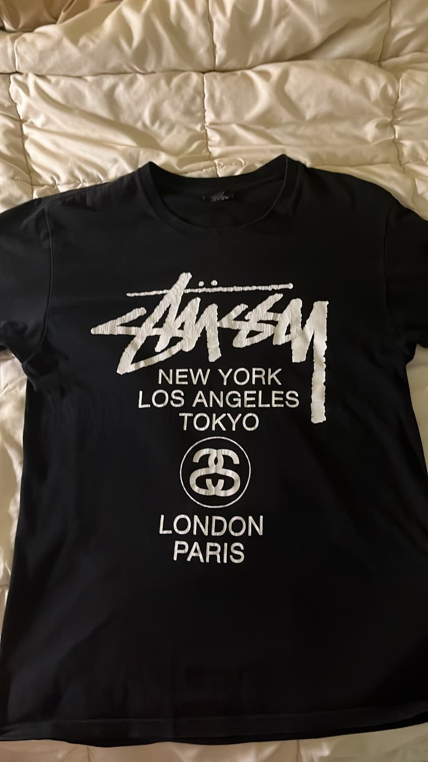 스투시 월드투어 반팔티m 상품이미지1