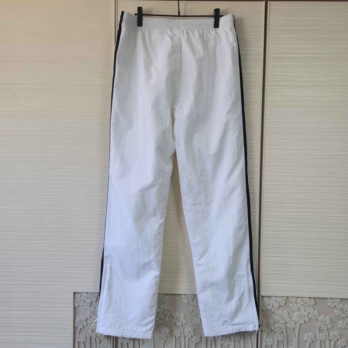 M) 아디다스 화이트 안감 삼선 트랙팬츠 상품이미지4