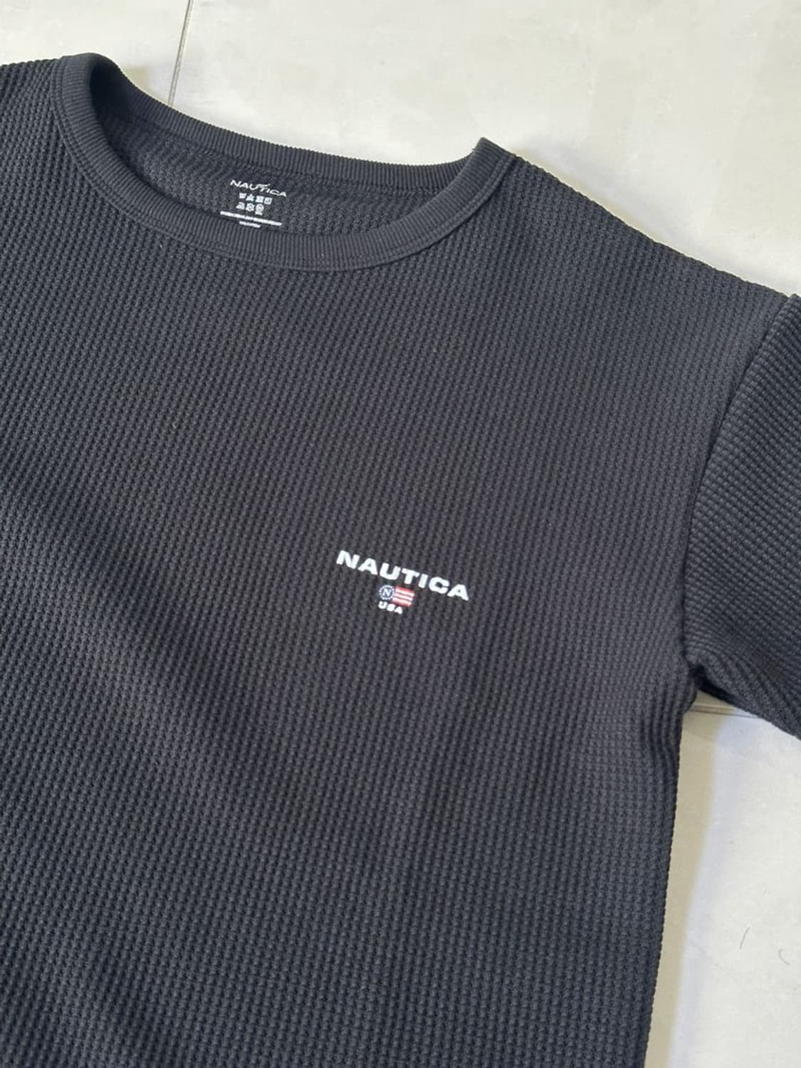 WAFFLE SS TEE 에센셜 와플 SS 티셔츠 상품이미지4