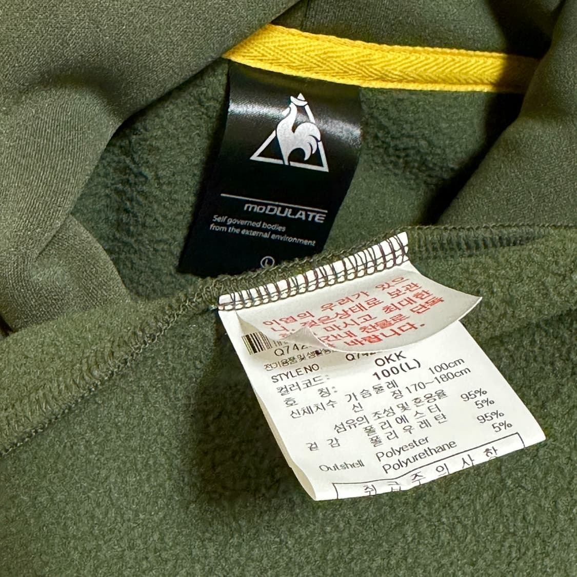 르꼬끄 스포츠 남녀공용 시티 싸이클 후드 티셔츠 상품이미지5