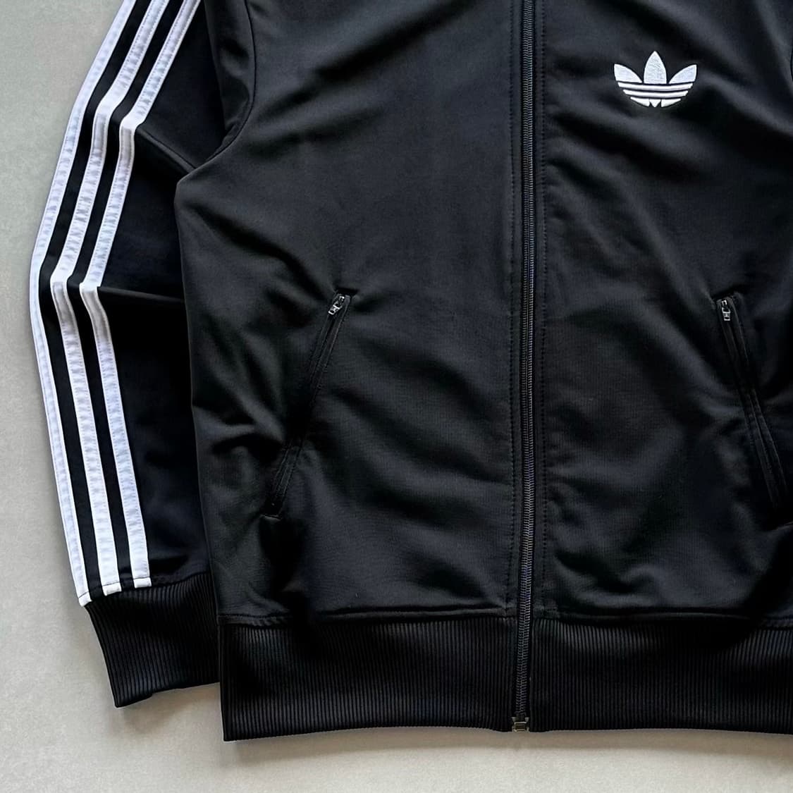 [S]아디다스 구형 파이어버드 블랙 트랙탑 져지 상품이미지3