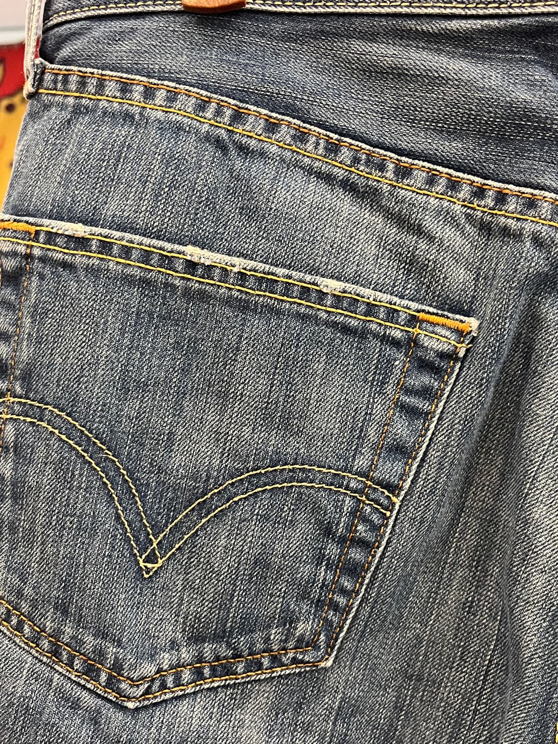 Levis 리바이스 501 컷오프 데님 쇼츠 팬츠 (30-31) 상품이미지7