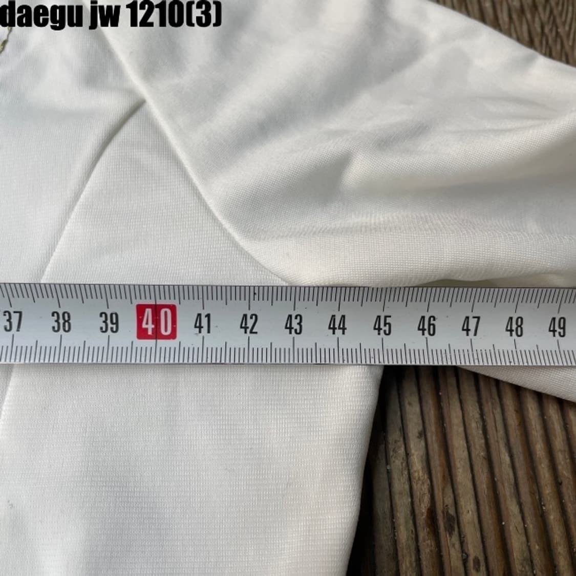 아디다스 파이어버드 져지집업 대장급 화이트골드 상품이미지3