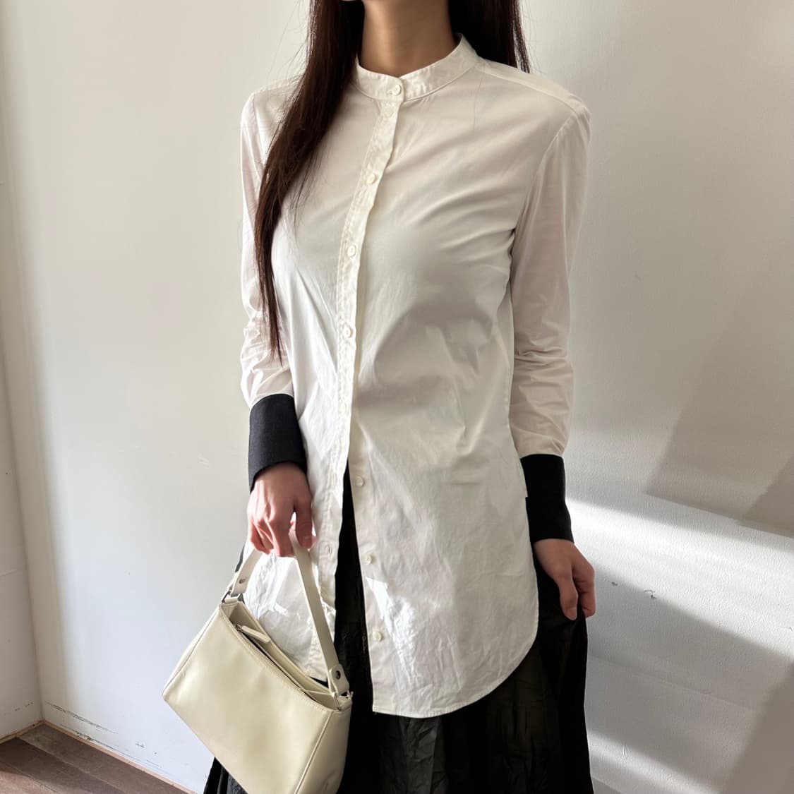 질샌더 jil sander navy 디테일 셔츠 상품이미지1