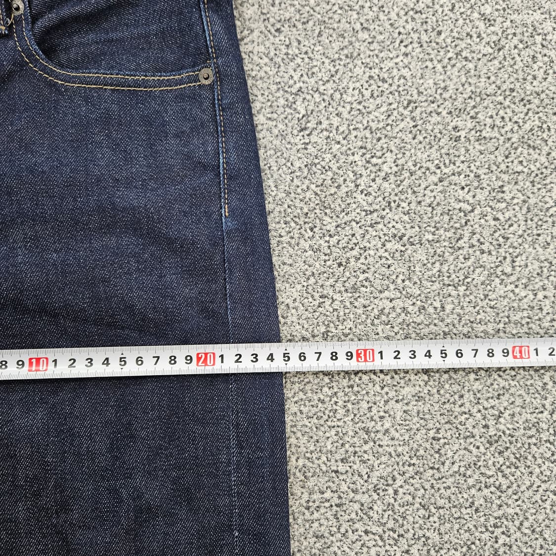 [74] 유니클로  셀비지 생지 진 청바지 1106JM1 상품이미지8
