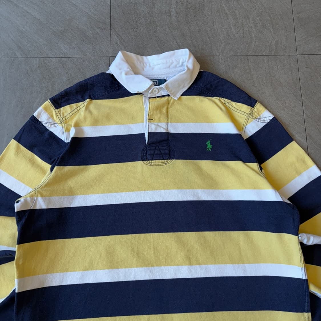 폴로 정품 스트라이프 럭비 티셔츠 상품이미지3