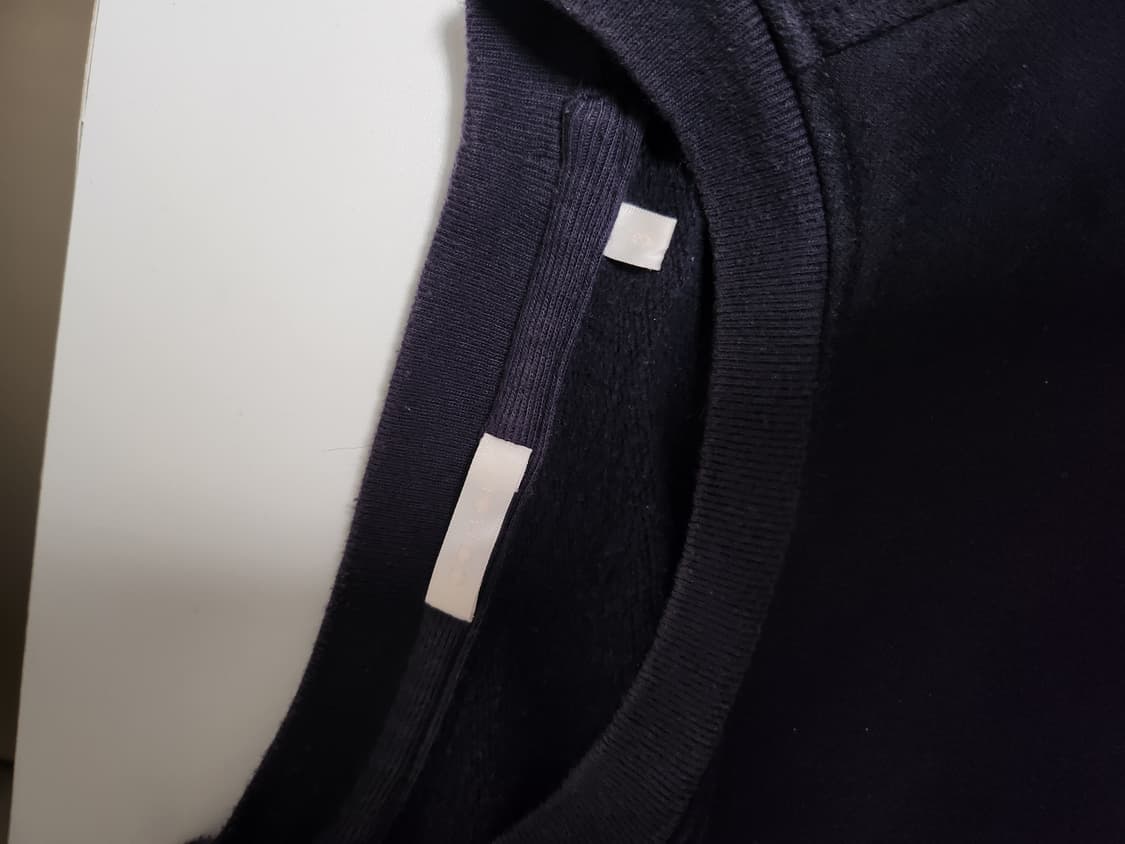 갤러리디파트먼트 리버시블 맨투맨 블랙 XXL 상품이미지3