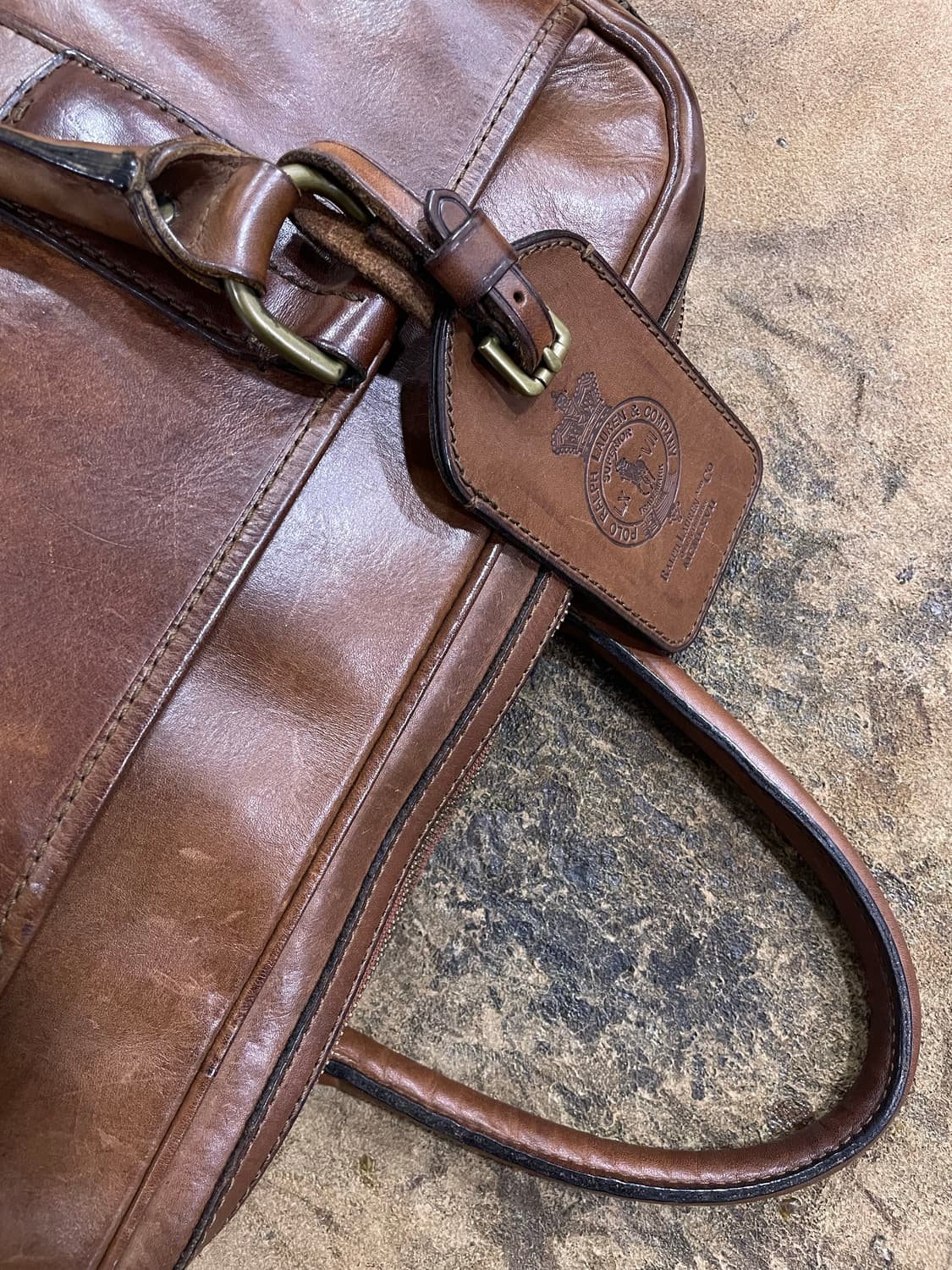 폴로랄프로렌/레더 브리프 서류가방 상품이미지3