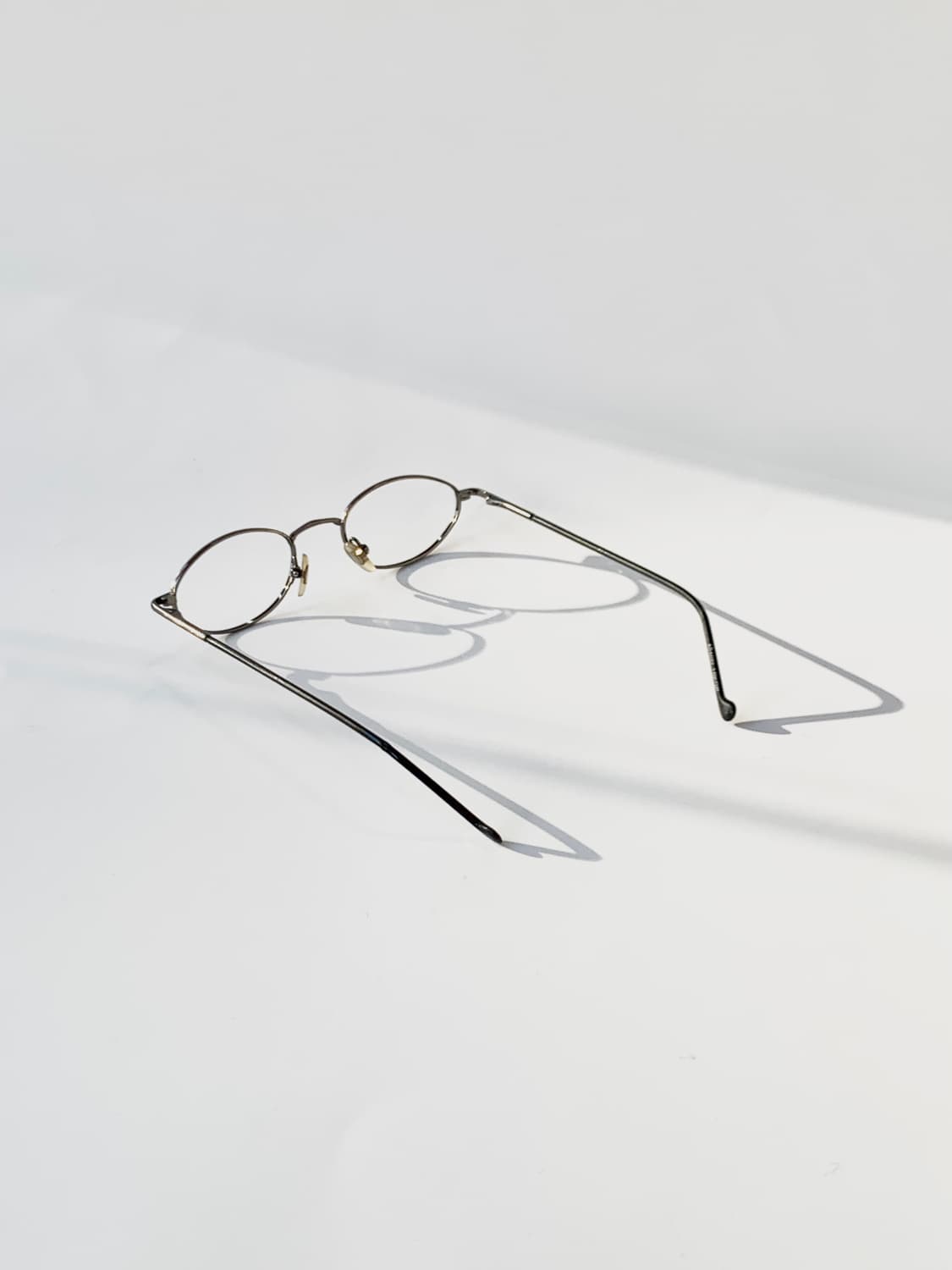 [픽키-649] EYE CON 메탈 오벌 안경 / 빈티지 슬림  상품이미지4