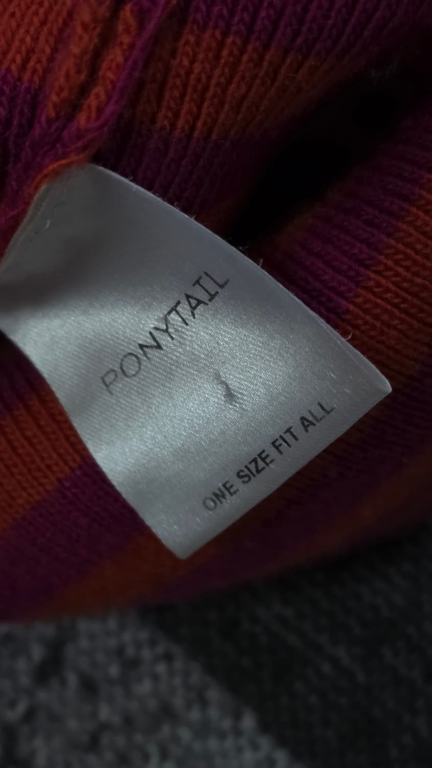 포니테일 ponytail 스트라이프 니트티 드래곤후르츠 색상 상품이미지6