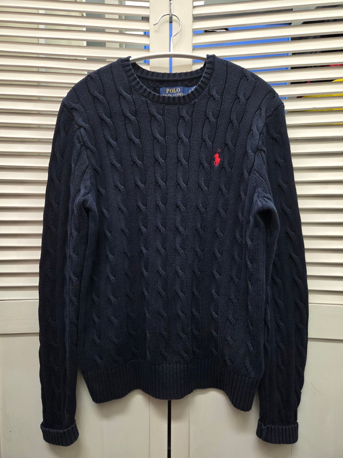 폴로 랄프로렌 꽈배기 니트 상품이미지1