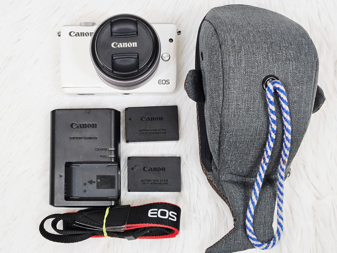 [민트급] 캐논 EOS M10 미러리스 디카, 디지털 카메라 판매 상품이미지10