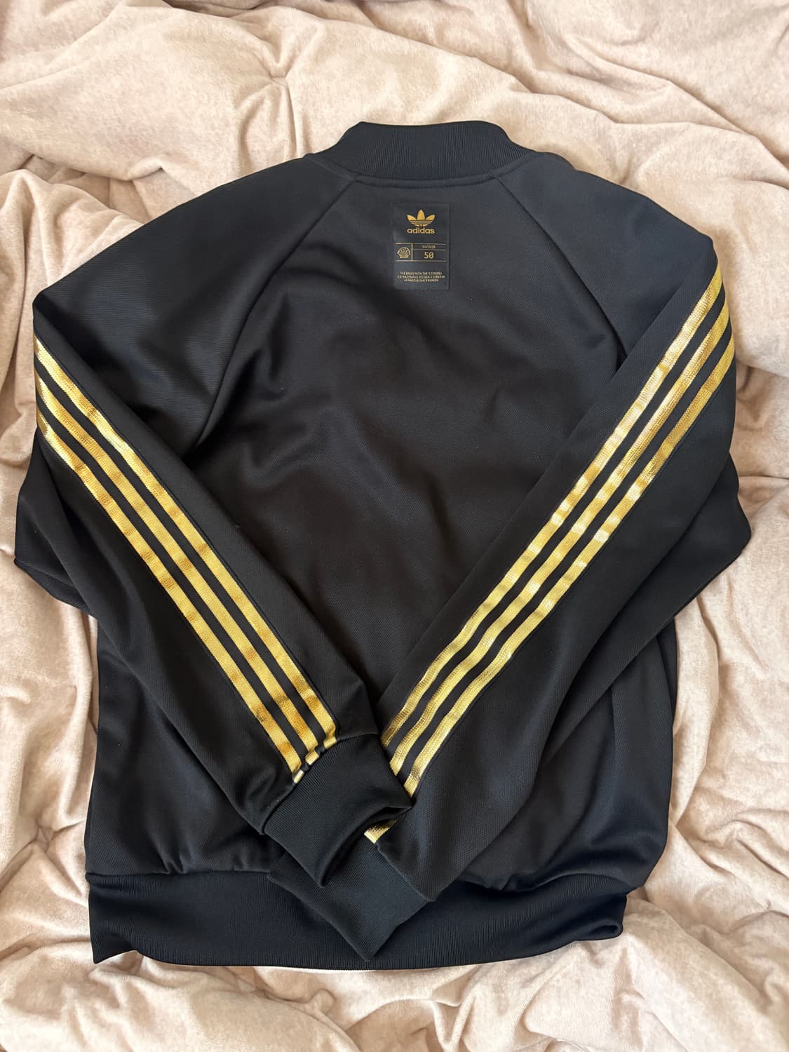 아디다스 SST 골드라인 블랙 트랙탑 xl 상품이미지3