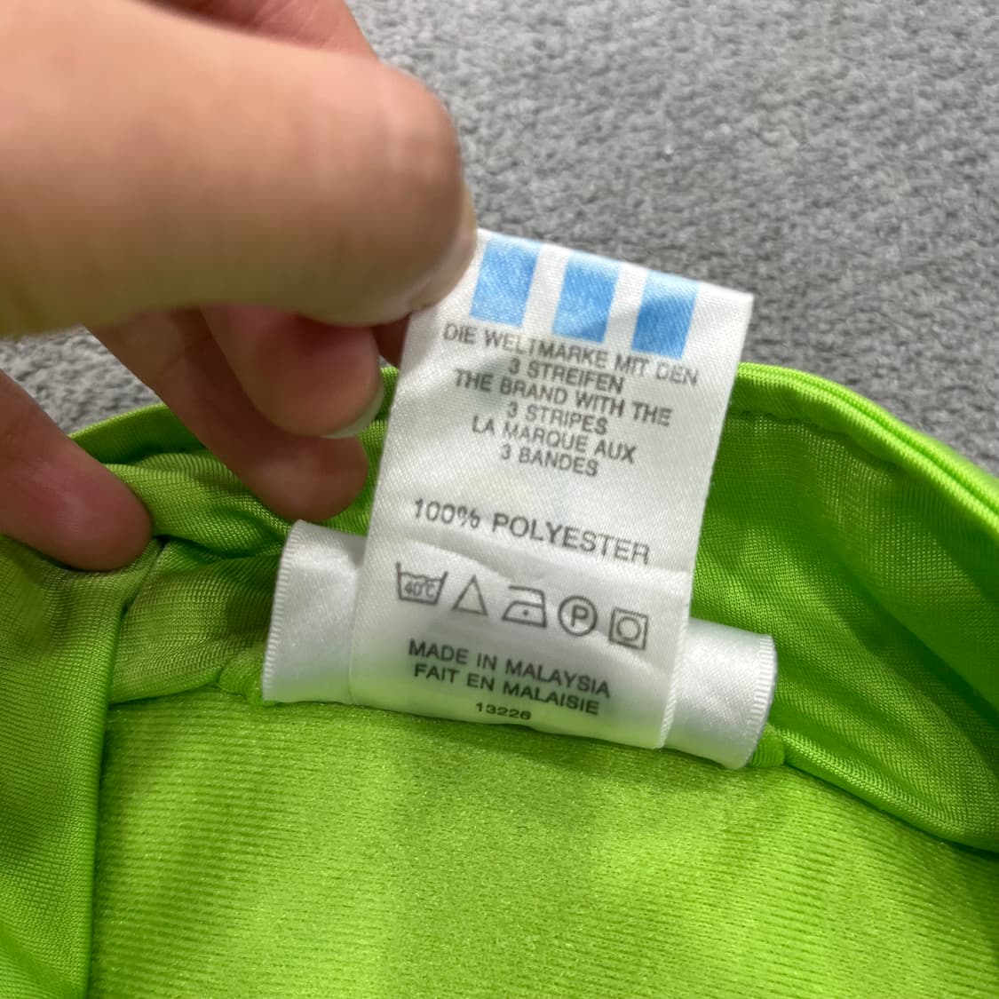 아디다스 80s 네온 파이어버드 형광 져지 희귀트랙탑 상품이미지6