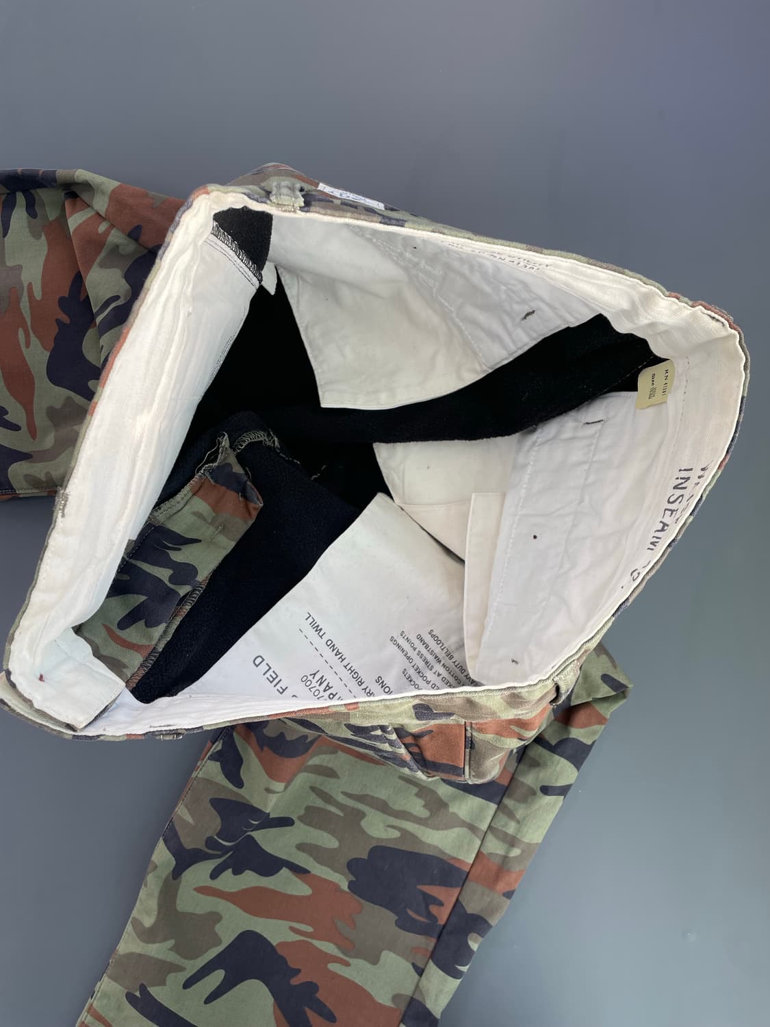 [32] RRL 더블알엘 밀리터리 카모 팬츠 상품이미지7