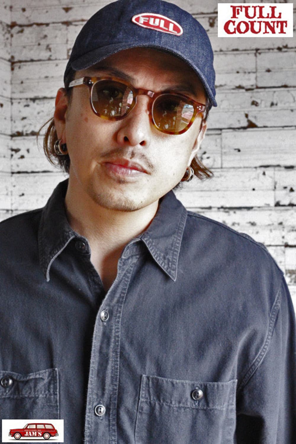 FULLCOUNT X KANEKO OPTICAL 썬글라스 (브라운) 상품이미지4