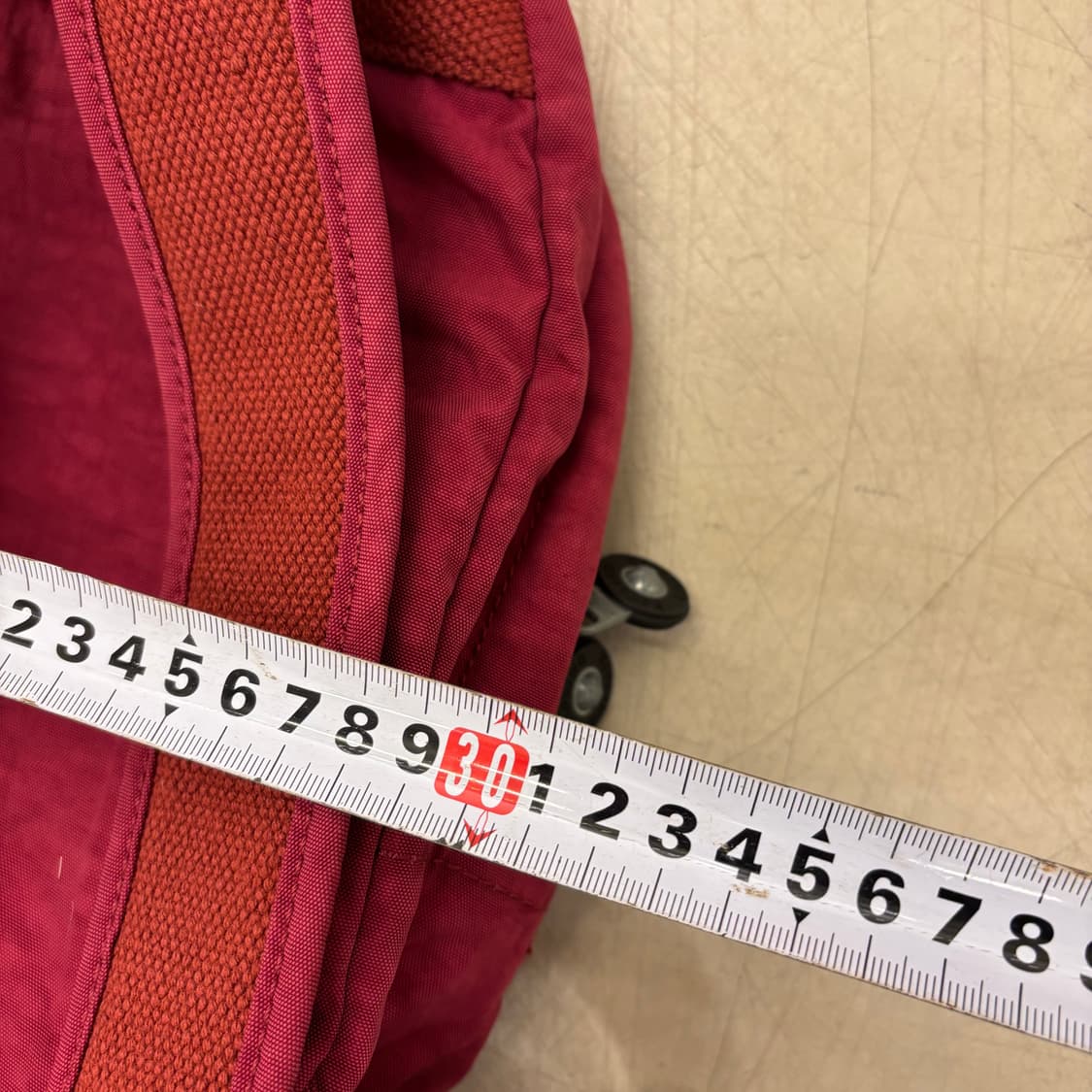 키플링 레드 미니 백팩 상품이미지5