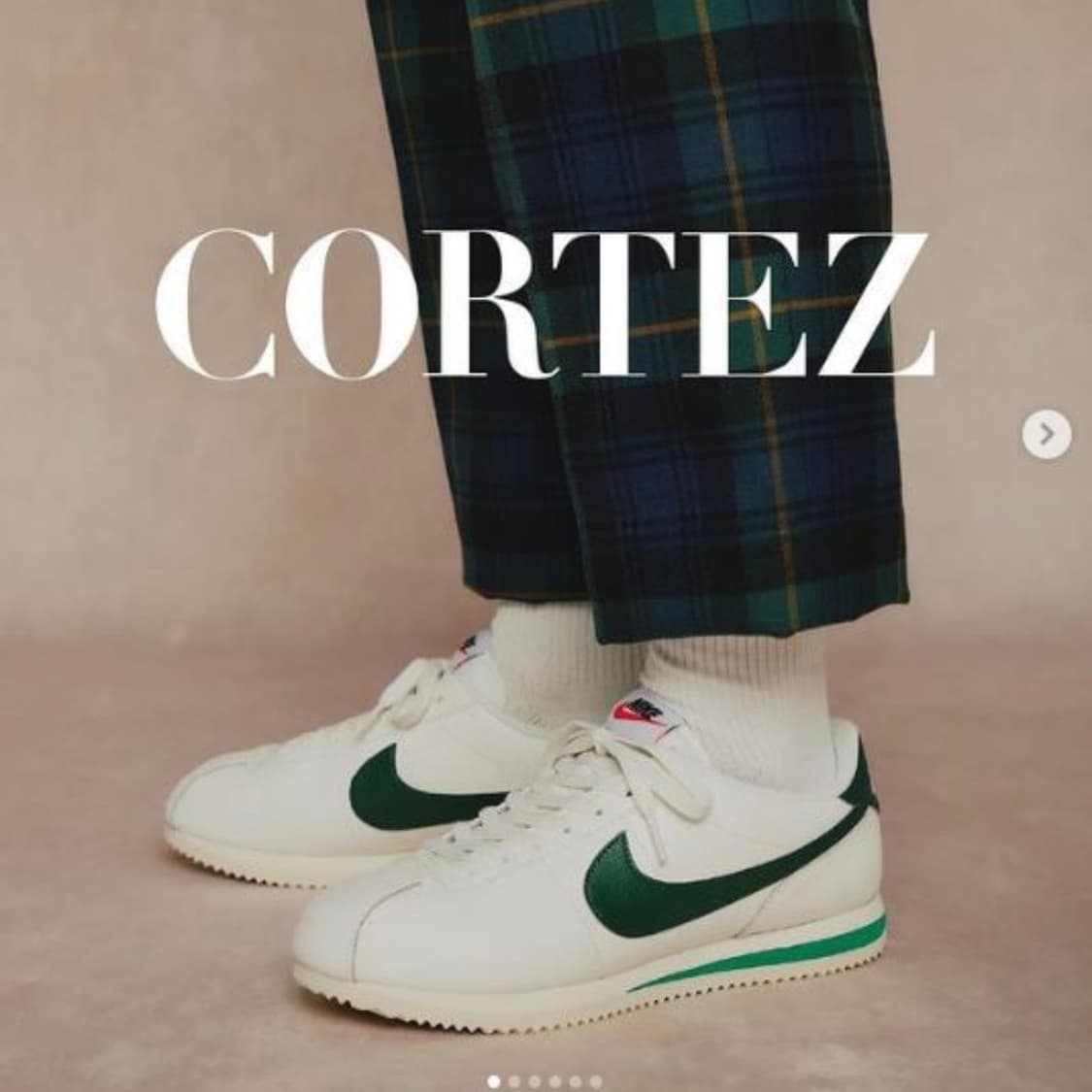 나이키 코르테즈 고지 그린 250 상품이미지2