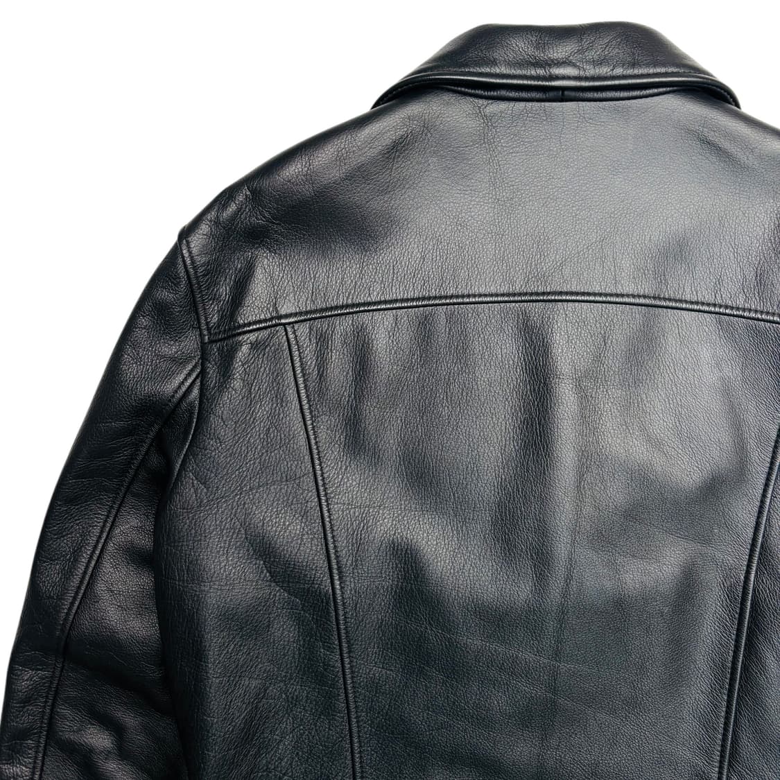 인사일런스 비대칭 블랙 레더 자켓 L 상품이미지5