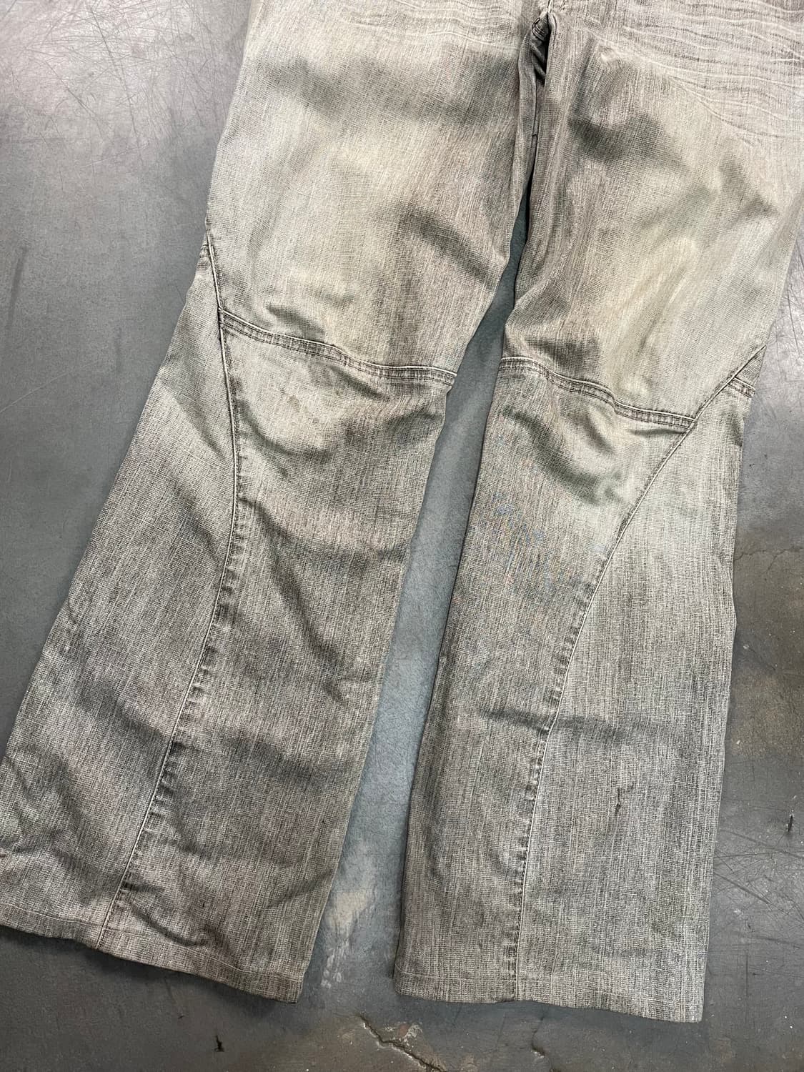 00s 재팬 마리떼 프랑소와저버 플레어 데님 팬츠 상품이미지3