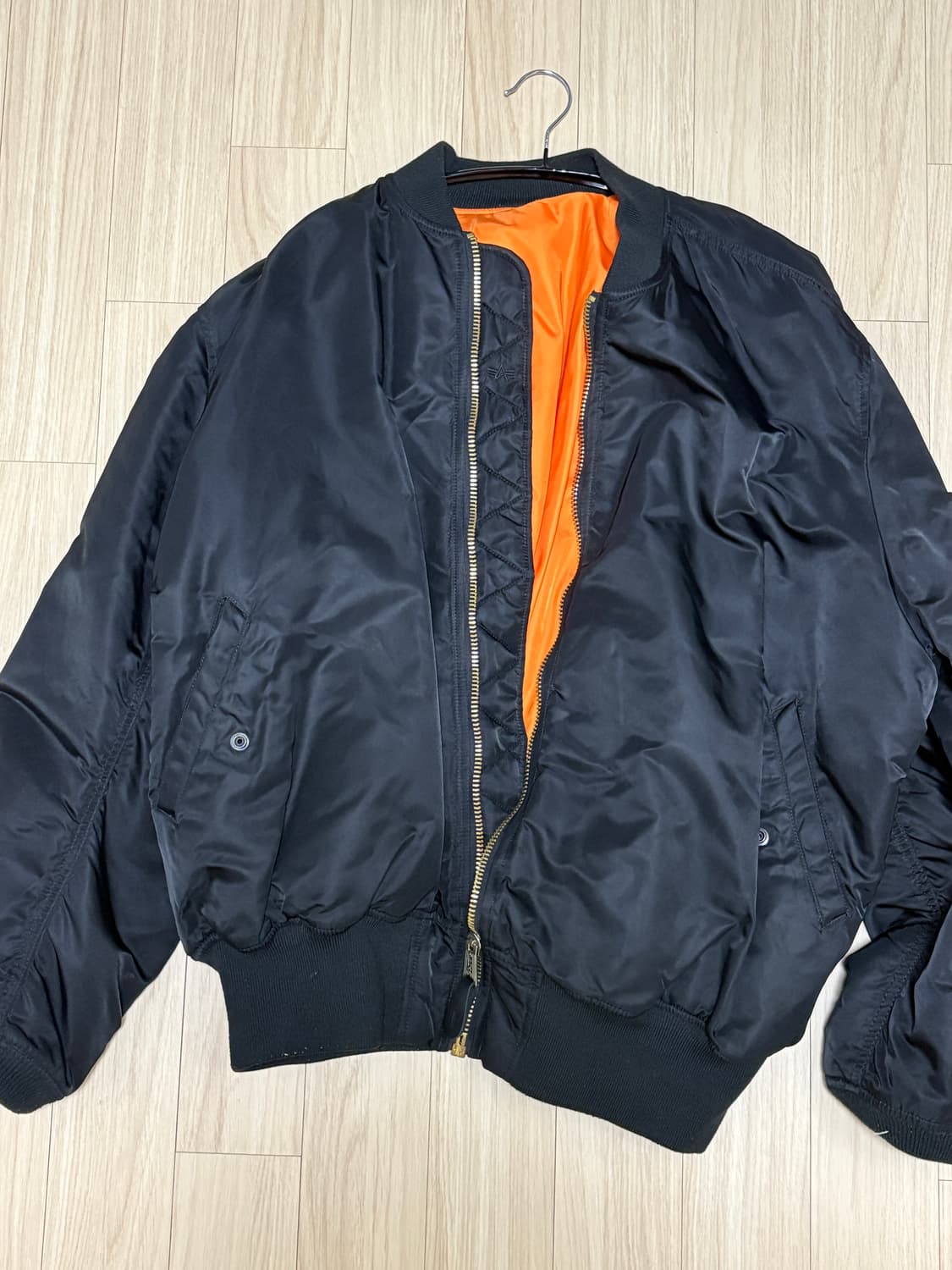 알파인더스트리 MA-1 Black XXL 상품이미지1