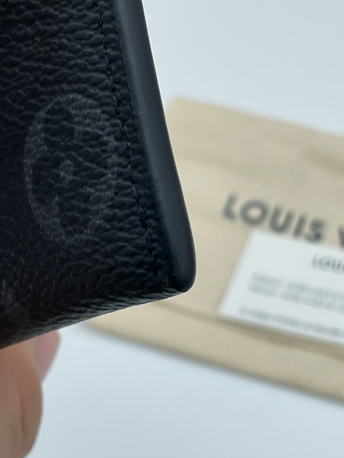 [ 풀구성 / 새상품급 ] 루이비통 이클립스 카드지갑 블랙  상품이미지7