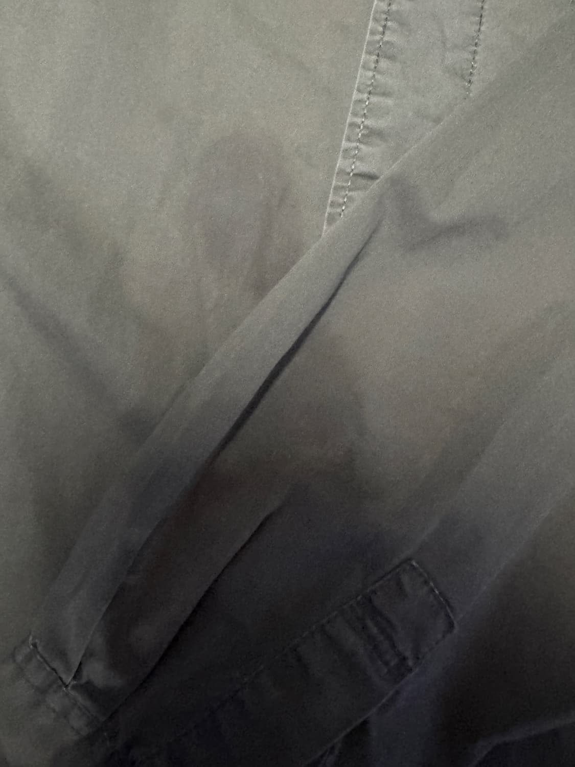 유니클로 캐쥬얼 원포켓 미니멀 오버핏 카키 긴팔 셔츠 L ~ XL 상품이미지5