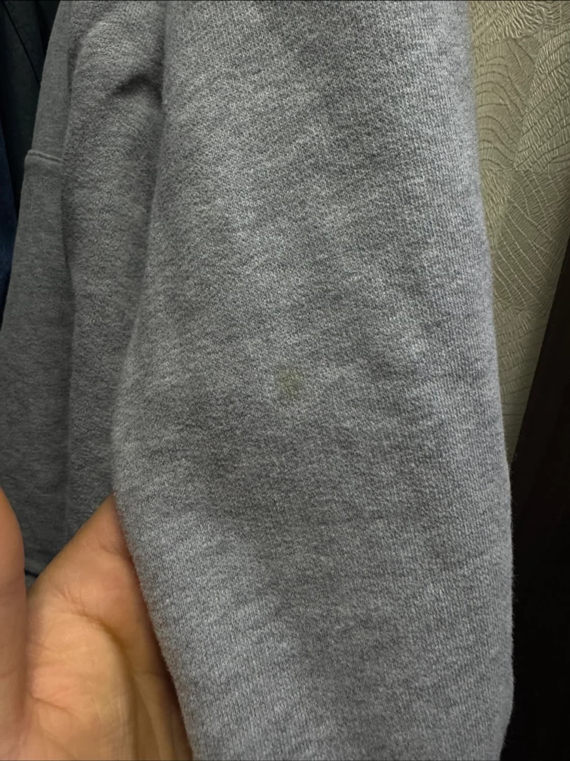 스톤아일랜드 그레이 후드티 M사이즈 상품이미지4