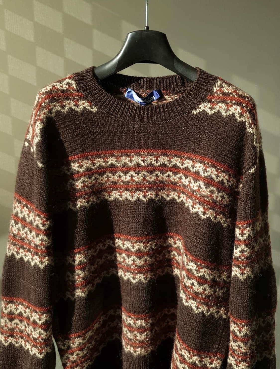 CDG x Junya watanabe Fair lsle knit  상품이미지2
