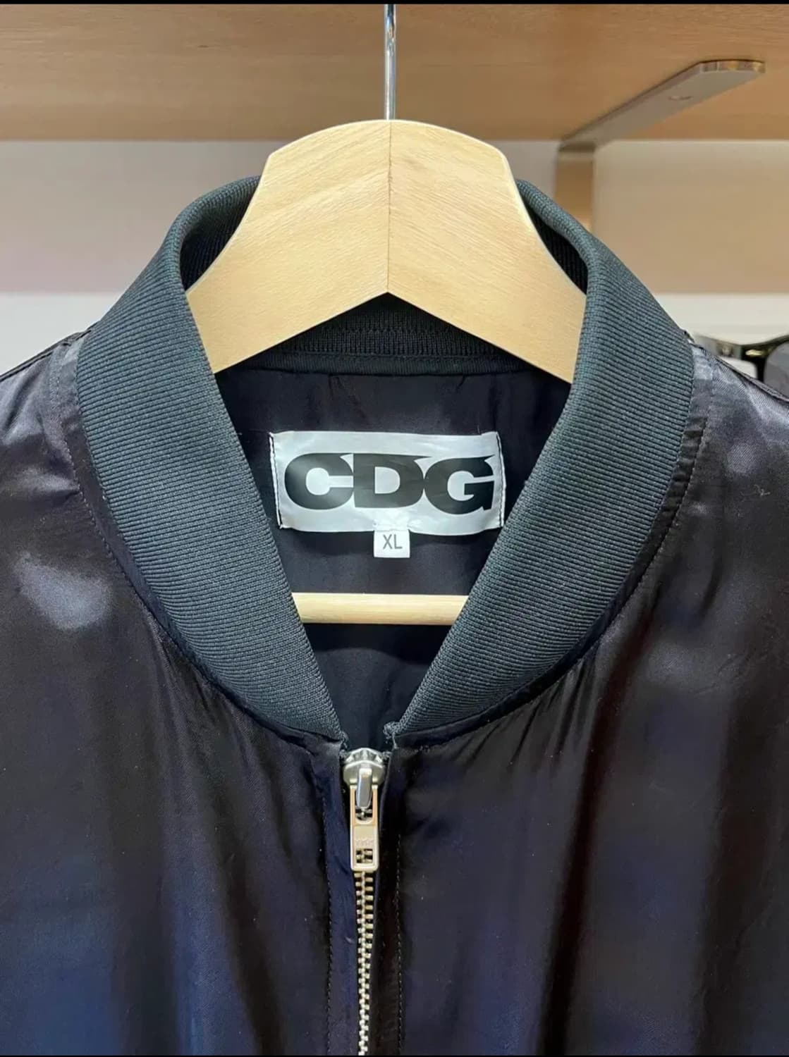 [100] CDG 꼼데가르송 스태프 블루종 XL 상품이미지2