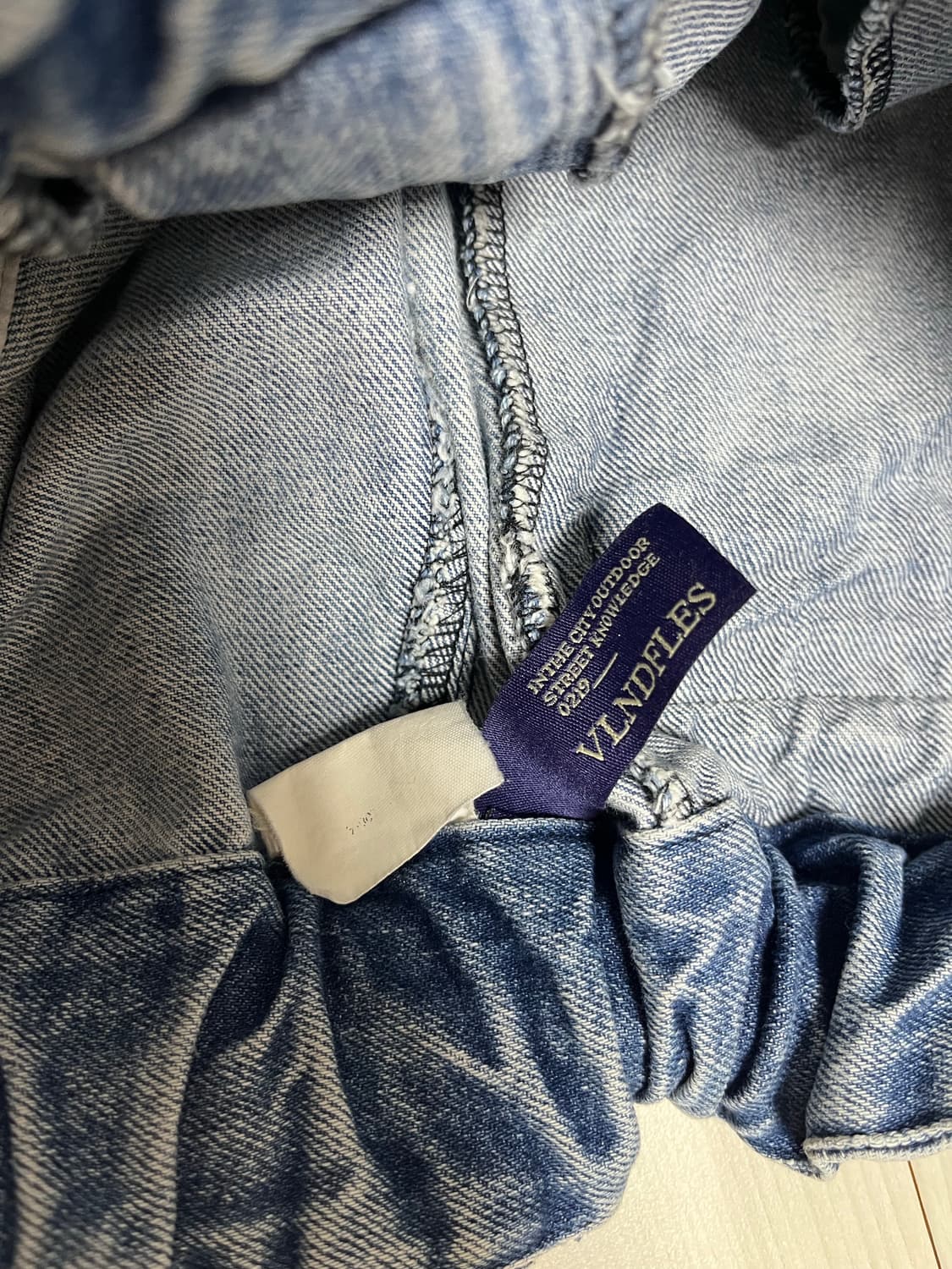 블라인드파일즈 샌드파이퍼 데님 쇼츠 상품이미지4