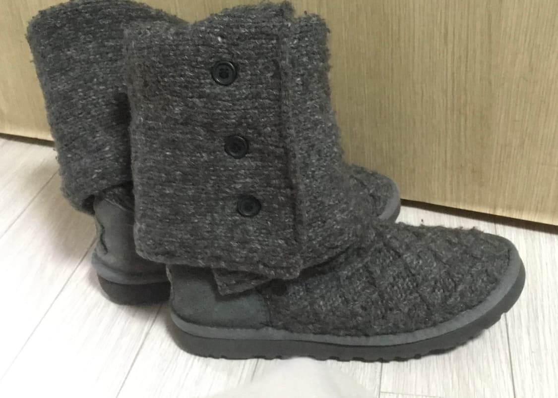 어그 카디 니트 부츠 차콜 상품이미지6