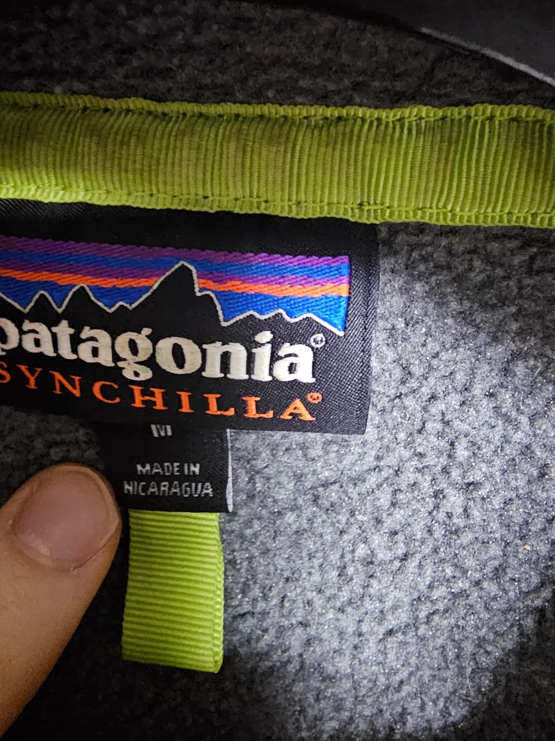 파타고니아 신칠라 M 니켈 그린 상품이미지2